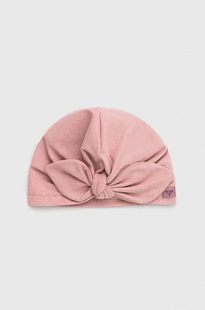 foto дитяча шапка broel selma колір рожевий з тонкого трикотажу