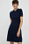 foto вовняна сукня tommy hilfiger колір синій mini пряма