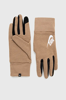 foto рукавички nike чоловічі колір коричневий