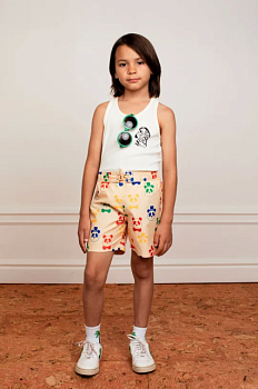 foto дитячі шорти для плавання mini rodini колір бежевий