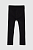 foto дитячі легінси calvin klein jeans колір чорний з принтом