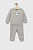 foto cпортивний костюм для немовлят calvin klein jeans колір сірий