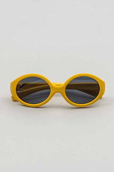 foto дитячі сонцезахисні окуляри zippy колір жовтий