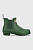 foto гумові чоботи hunter original chelsea жіночі колір зелений wfs2078rma