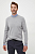 foto вовняний светр boss чоловічий колір сірий