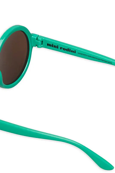 foto дитячі сонцезахисні окуляри mini rodini колір зелений