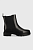 foto шкіряні черевики lauren ralph lauren corinne жіночі колір чорний на плоскому ходу 802862731001