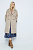 foto пальто з домішкою вовни medicine колір бежевий перехідне двобортне
