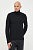 foto вовняний светр trussardi чоловічий колір чорний легкий гольф