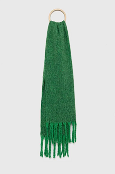 foto шарф answear lab жіночий колір зелений меланж
