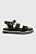 foto дитячі шкіряні сандалі patrizia pepe колір чорний