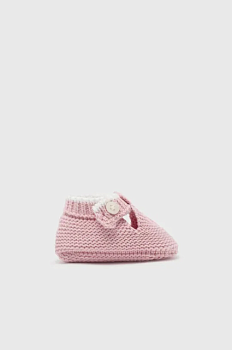 foto черевики для немовля mayoral newborn колір рожевий