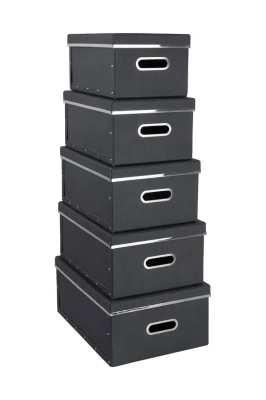 Podrobnoe foto bigso box of sweden набір ящиків для зберігання joachim (5-pack)