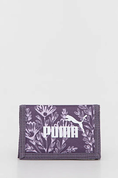 foto гаманець puma чоловічий колір фіолетовий