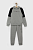 foto дитячий бавовняний спортивний костюм tommy hilfiger колір сірий