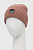 foto вовняна шапка jack wolfskin колір коричневий вовна