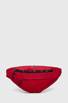 foto сумка на пояс superdry колір червоний