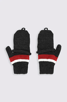 foto дитячі рукавички coccodrillo колір сірий