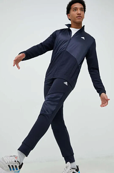 foto спортивний костюм adidas performance чоловічий колір синій