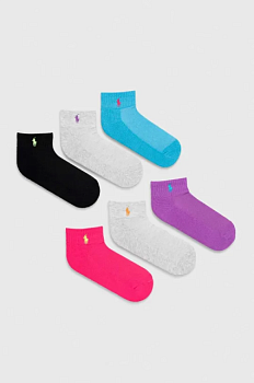 foto шкарпетки polo ralph lauren 6-pack жіночі