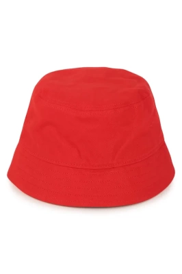 Podrobnoe foto дитячий капелюх boss колір червоний з бавовни
