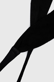foto замшевий ремінь answear lab жіночий колір чорний