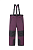 foto дитячі штани reima колір фіолетовий