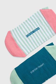 foto шкарпетки medicine 2-pack жіночі колір бірюзовий
