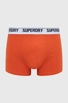 foto боксери superdry чоловічі колір помаранчевий